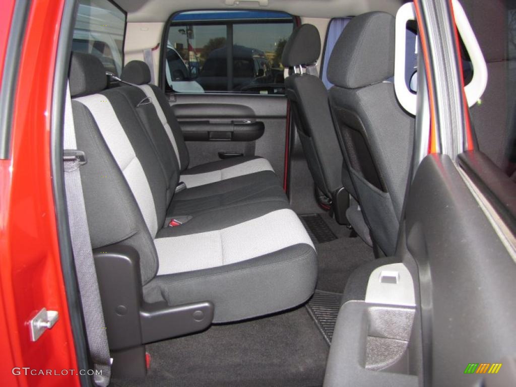 2009 Silverado 1500 LS Crew Cab - Victory Red / Dark Titanium photo #10