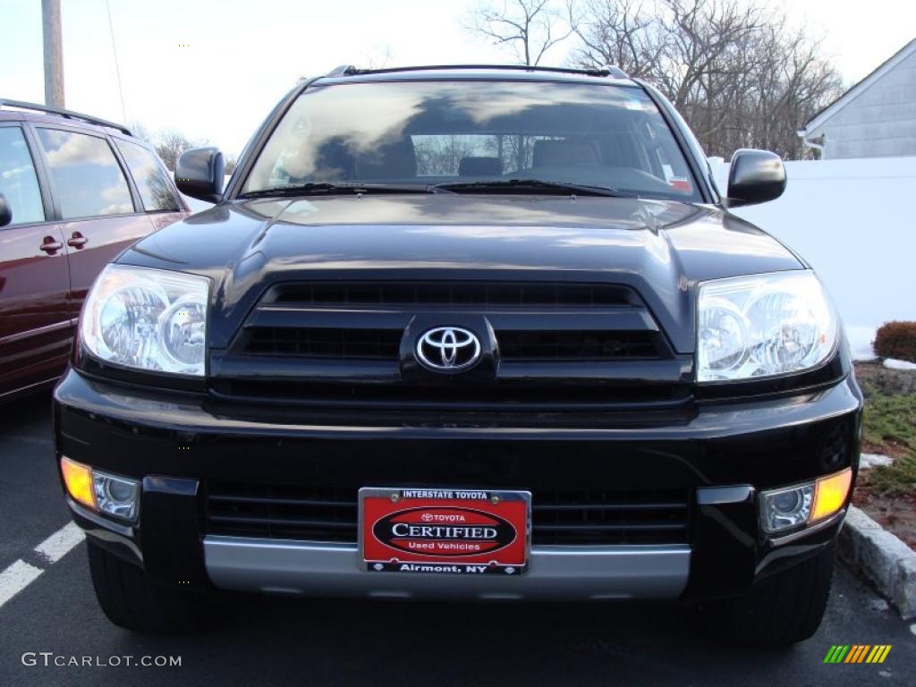 2004 4Runner SR5 4x4 - Black / Taupe photo #2