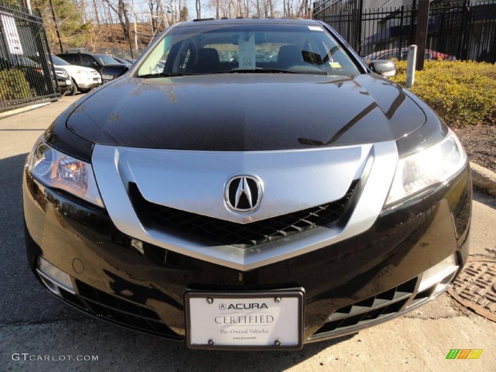 Crystal Black Pearl 2009 Acura TL 3.7 SH-AWD Exterior Photo #46296559