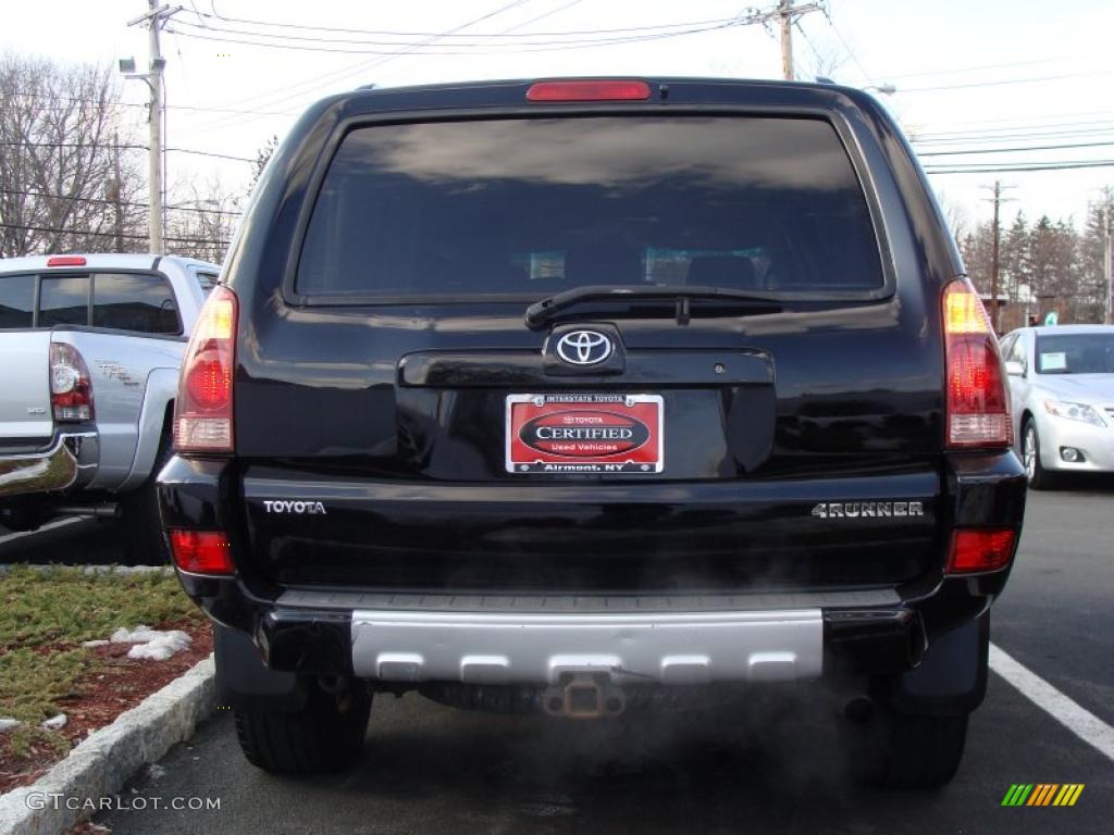 2004 4Runner SR5 4x4 - Black / Taupe photo #5