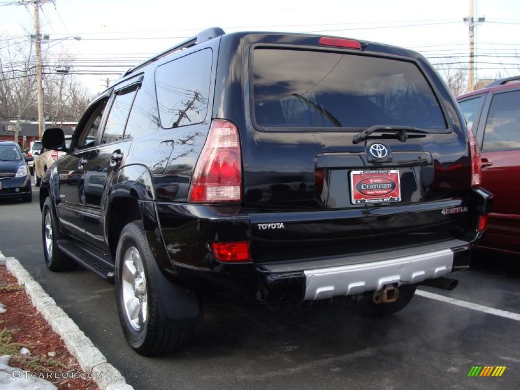 2004 4Runner SR5 4x4 - Black / Taupe photo #6