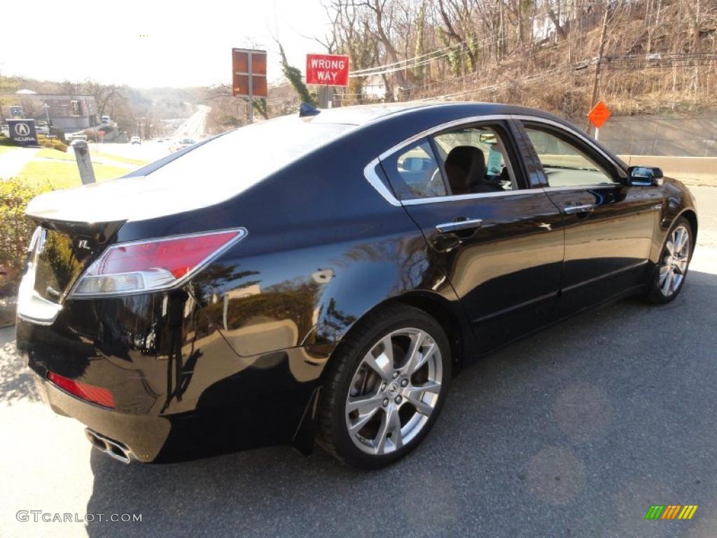 Crystal Black Pearl 2009 Acura TL 3.7 SH-AWD Exterior Photo #46296580