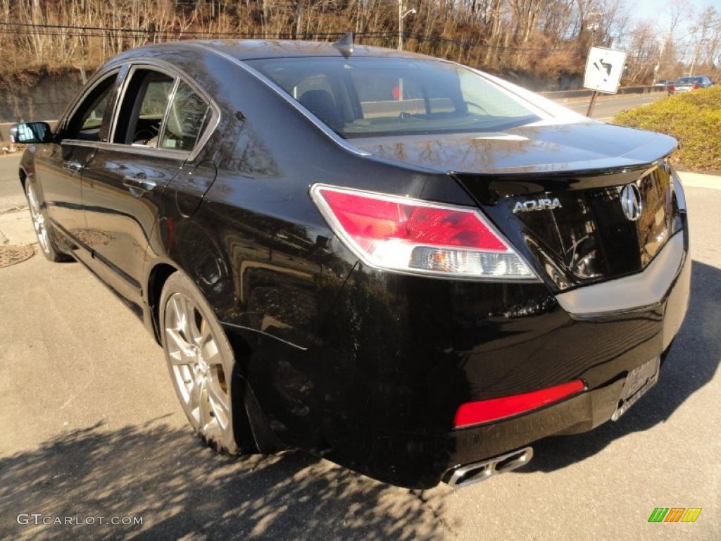 Crystal Black Pearl 2009 Acura TL 3.7 SH-AWD Exterior Photo #46296598