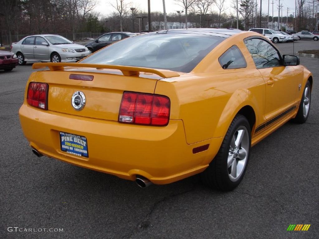 Grabber Orange 2009 Ford Mustang GT Premium Coupe Exterior Photo #46297732