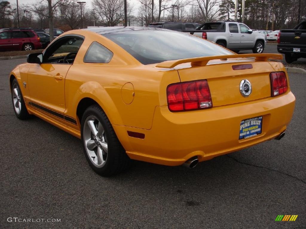 Grabber Orange 2009 Ford Mustang GT Premium Coupe Exterior Photo #46297753