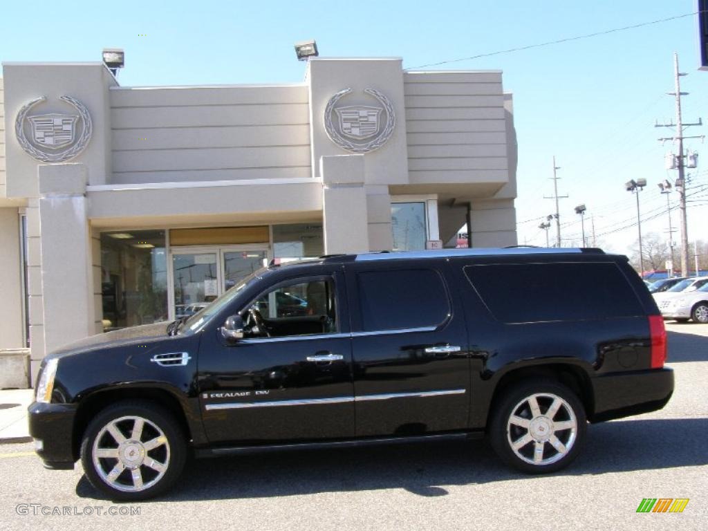 Black Raven 2009 Cadillac Escalade ESV AWD Exterior Photo #46297795