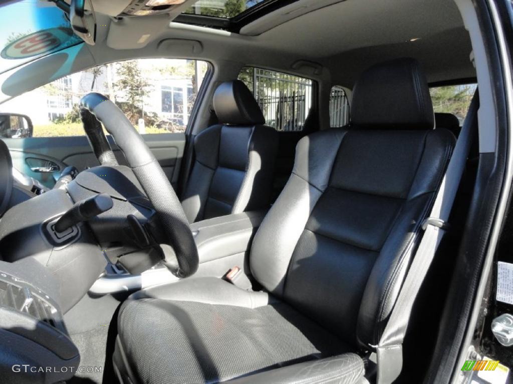 Ebony Interior 2009 Acura RDX SH-AWD Photo #46297936