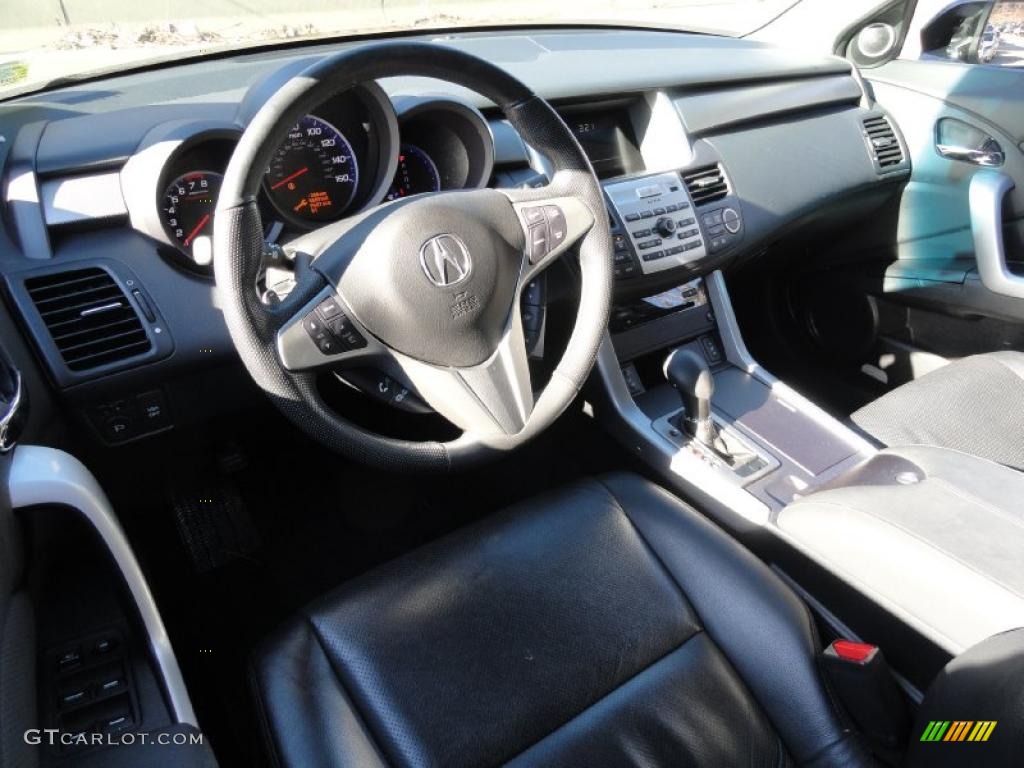 Ebony Interior 2009 Acura RDX SH-AWD Photo #46297966