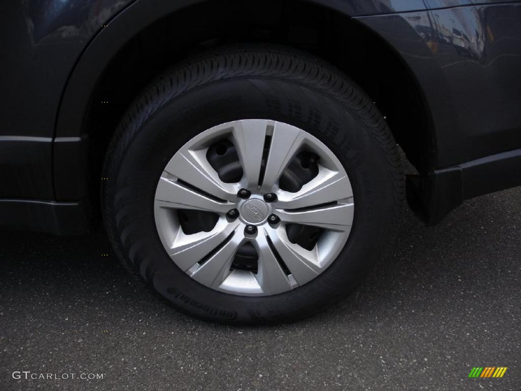 2011 Outback 2.5i Wagon - Graphite Gray Metallic / Off Black photo #8