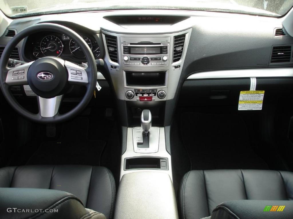 2011 Outback 2.5i Wagon - Graphite Gray Metallic / Off Black photo #12