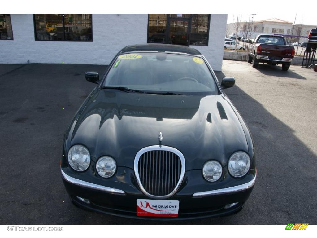 2001 S-Type 3.0 - British Racing Green / Almond photo #2