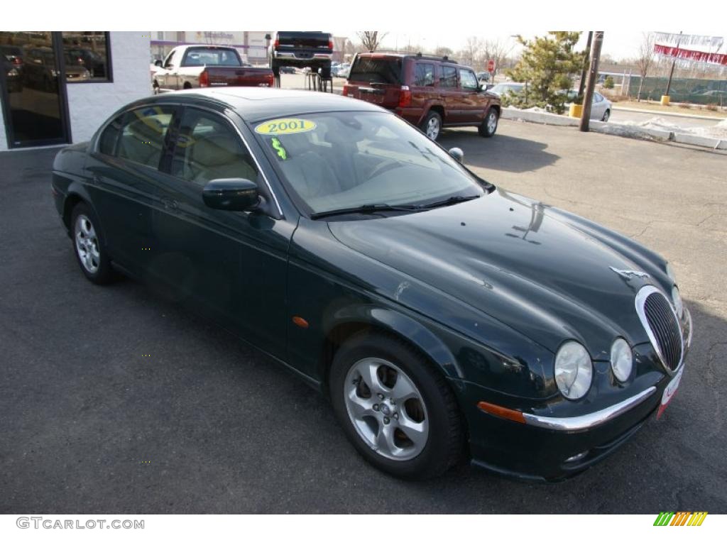 2001 S-Type 3.0 - British Racing Green / Almond photo #3