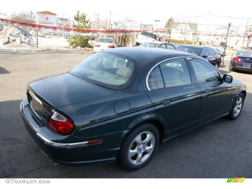 2001 S-Type 3.0 - British Racing Green / Almond photo #4