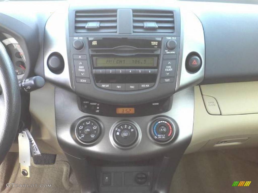 2010 RAV4 I4 - Black Forest Pearl / Sand Beige photo #8