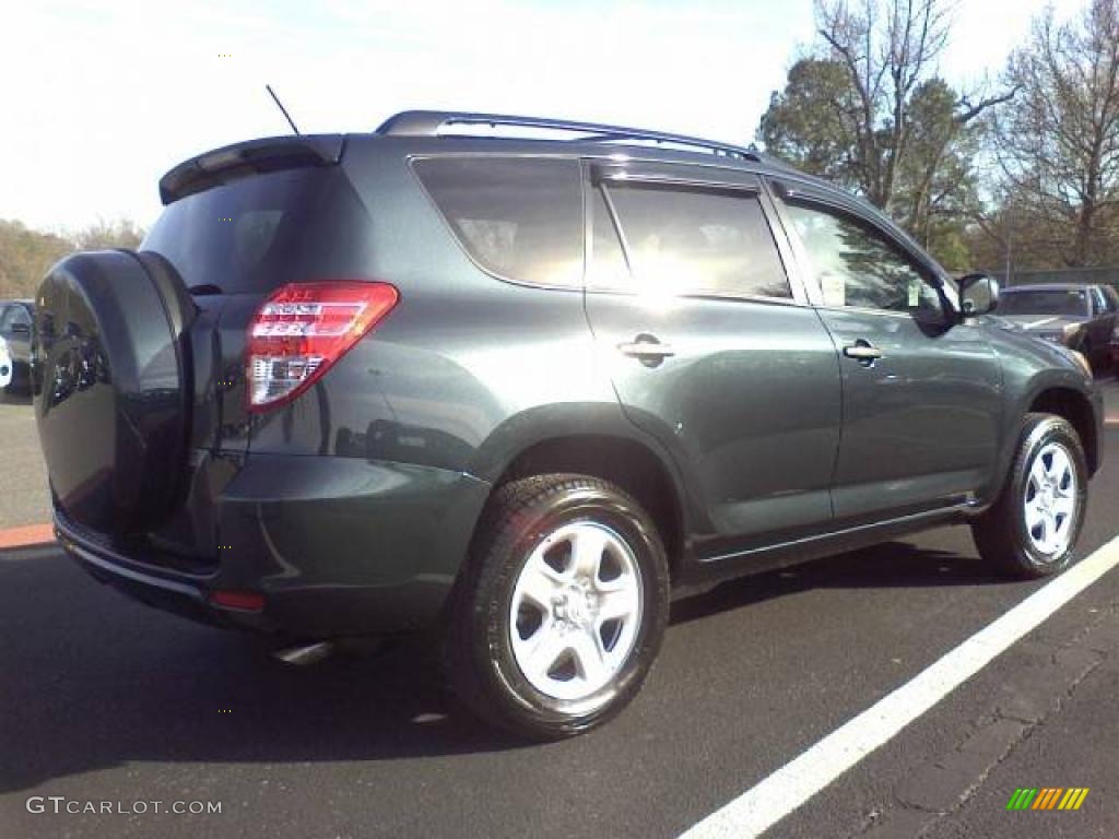 2010 RAV4 I4 - Black Forest Pearl / Sand Beige photo #16