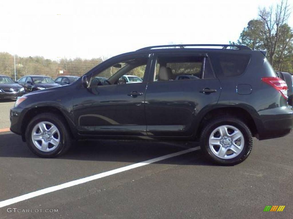 2010 RAV4 I4 - Black Forest Pearl / Sand Beige photo #18