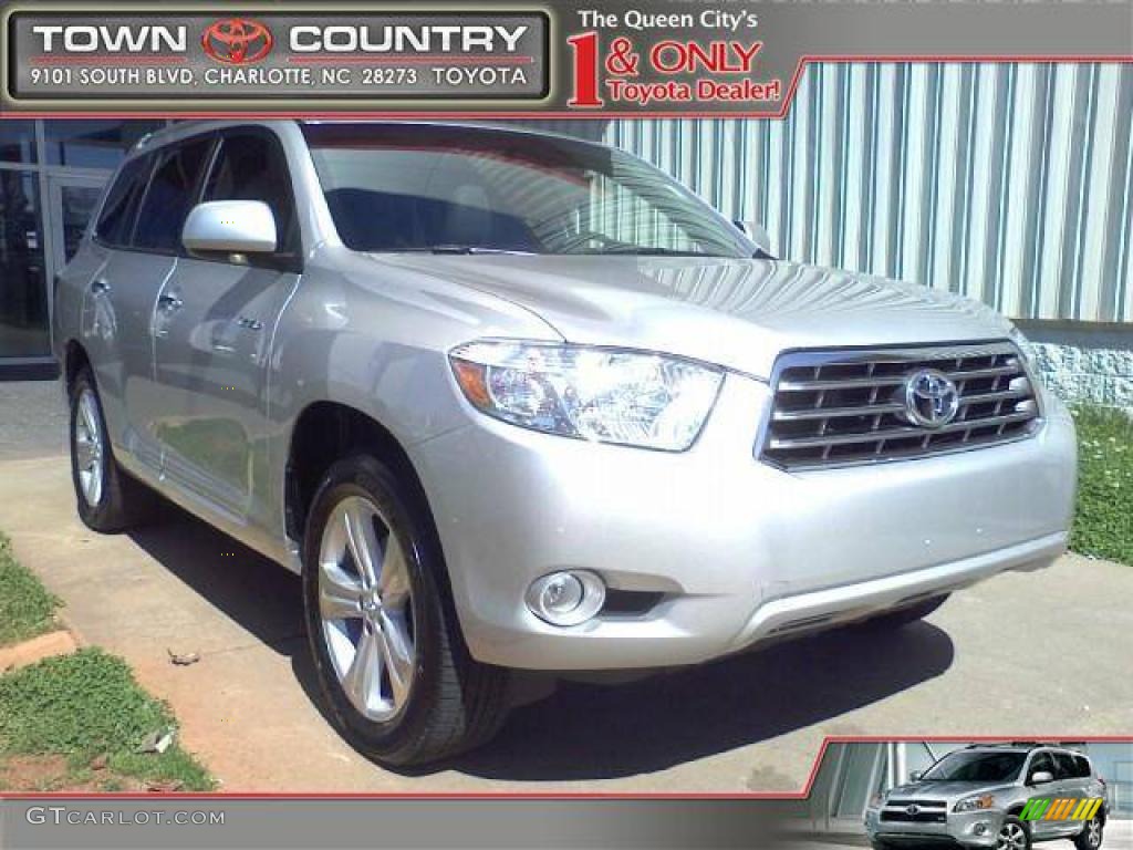 2010 Highlander Limited - Classic Silver Metallic / Ash photo #1