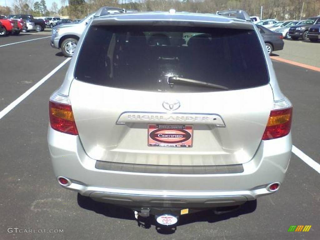 2010 Highlander Limited - Classic Silver Metallic / Ash photo #4