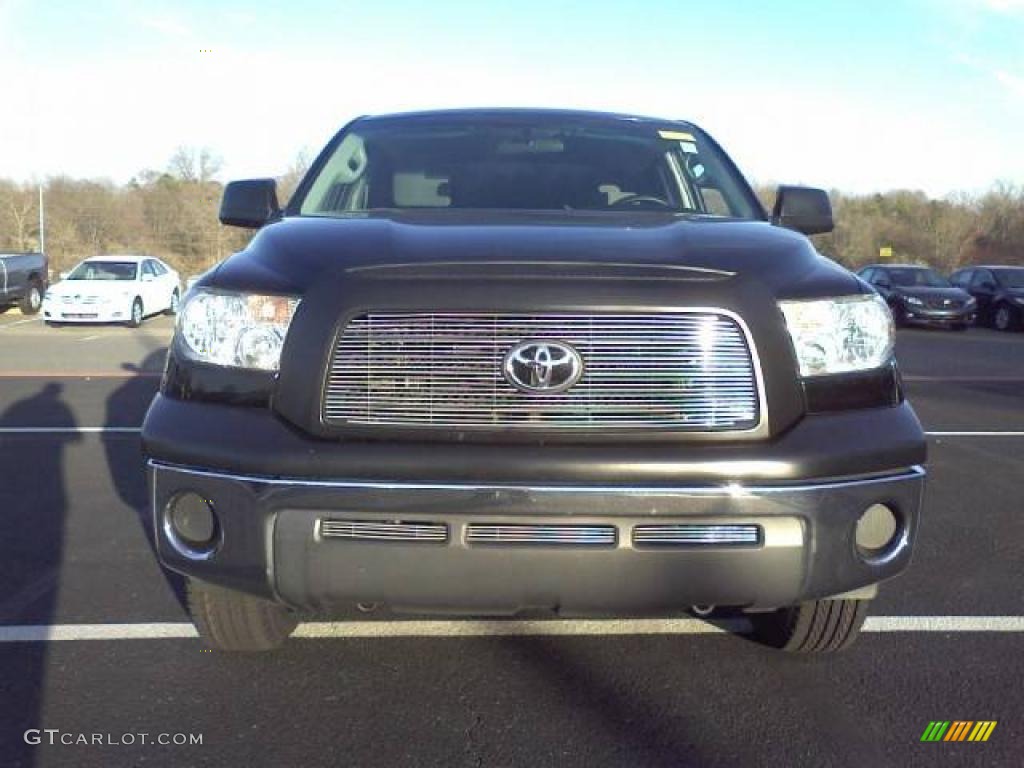 2008 Tundra Double Cab - Black / Graphite Gray photo #2