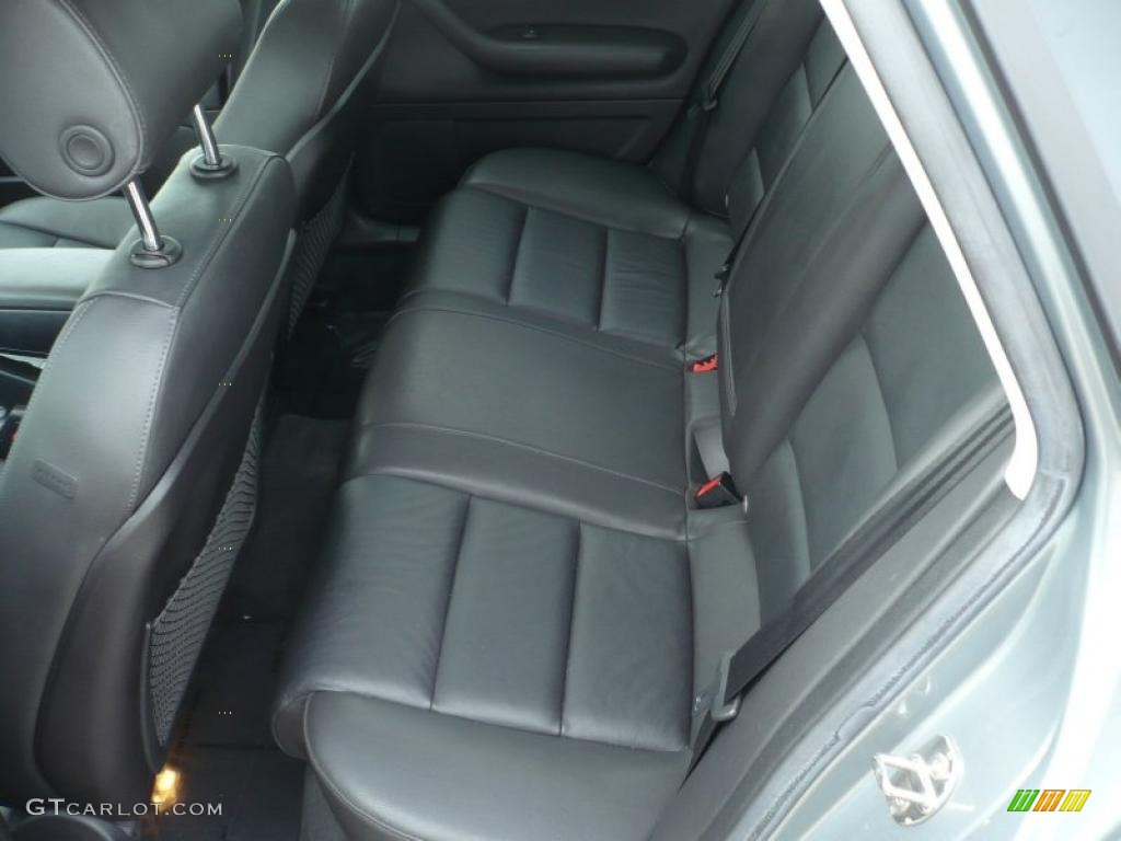 Black Interior 2008 Audi A4 2.0T quattro Avant Photo #46300477