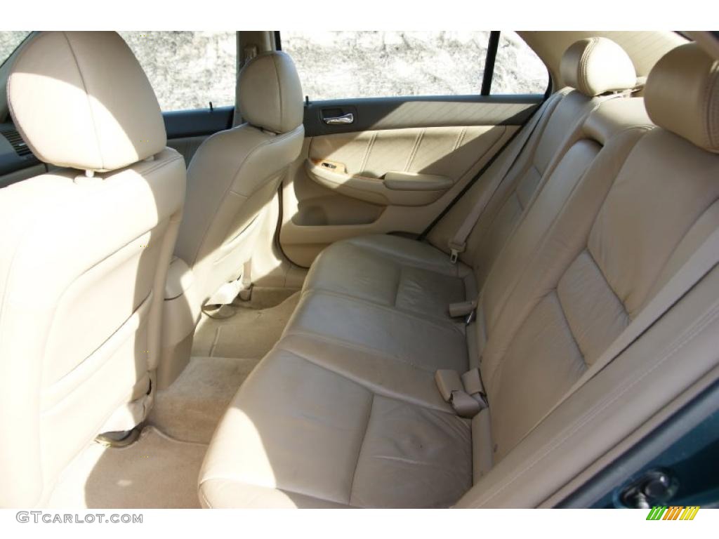 2003 Accord EX V6 Sedan - Noble Green Pearl / Gray photo #10