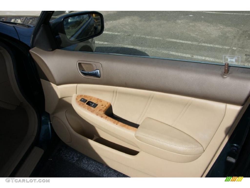 2003 Accord EX V6 Sedan - Noble Green Pearl / Gray photo #15
