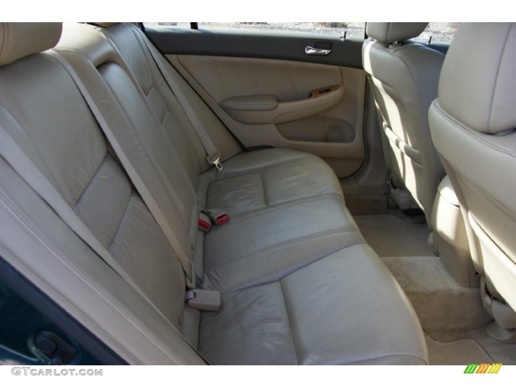 2003 Accord EX V6 Sedan - Noble Green Pearl / Gray photo #16