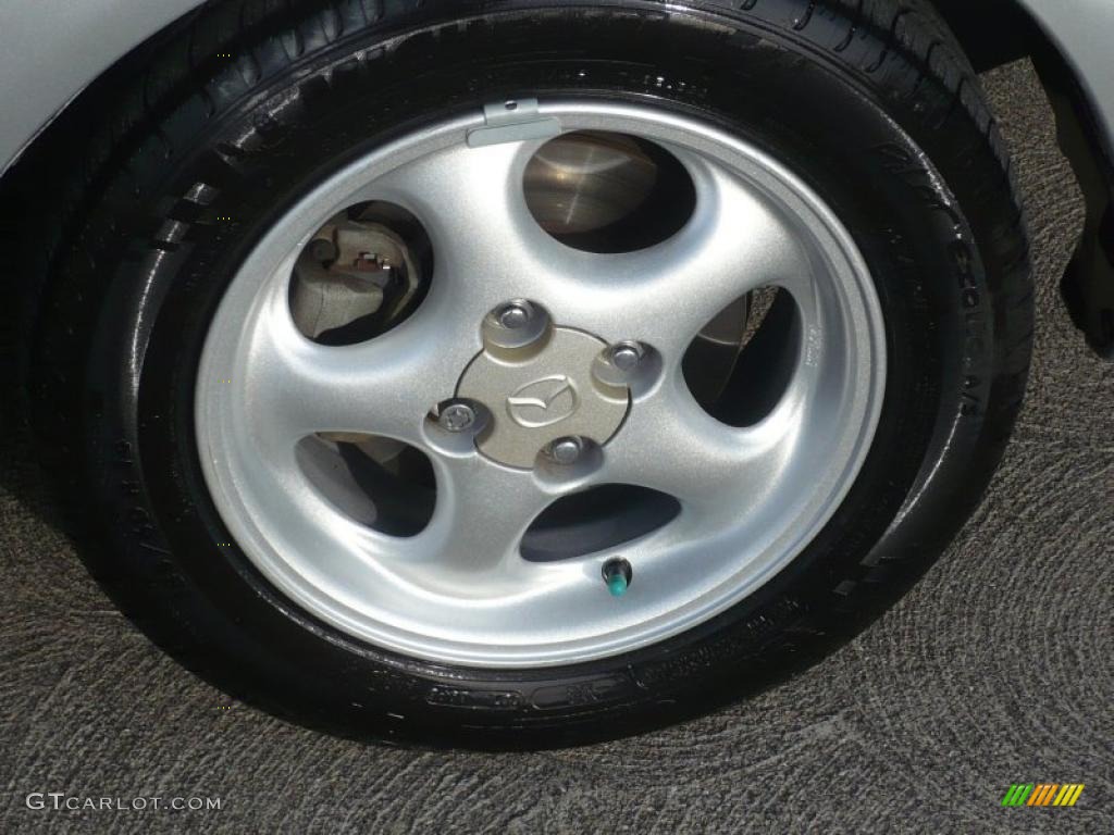 1999 MX-5 Miata Roadster - Highlight Silver Metallic / Black photo #13