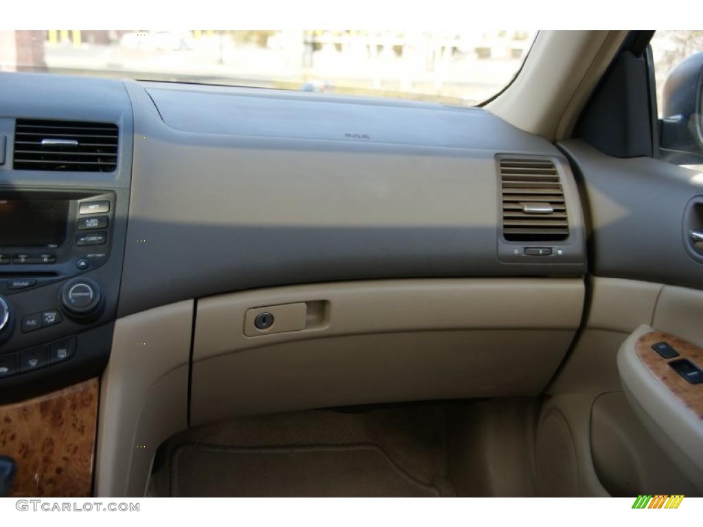 2003 Accord EX V6 Sedan - Noble Green Pearl / Gray photo #21