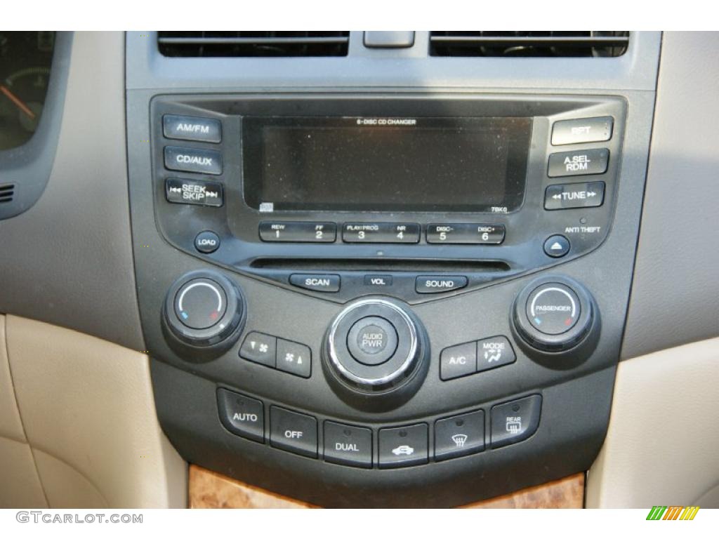 2003 Accord EX V6 Sedan - Noble Green Pearl / Gray photo #22