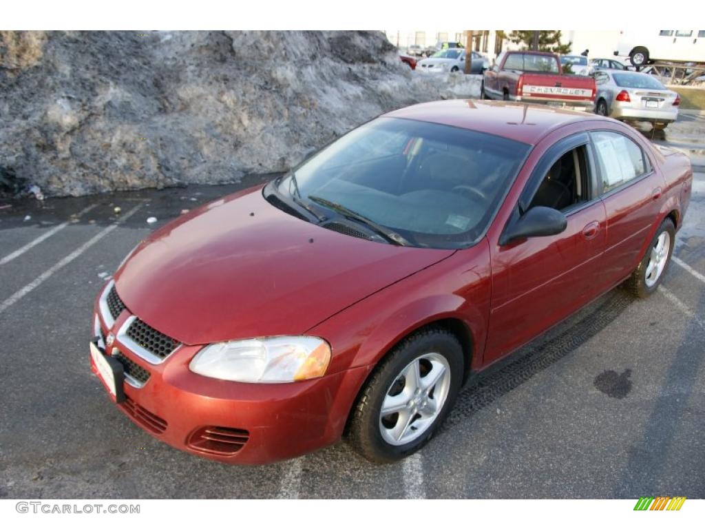 Inferno Red Crystal Pearl 2005 Dodge Stratus SXT Sedan Exterior Photo #46301323