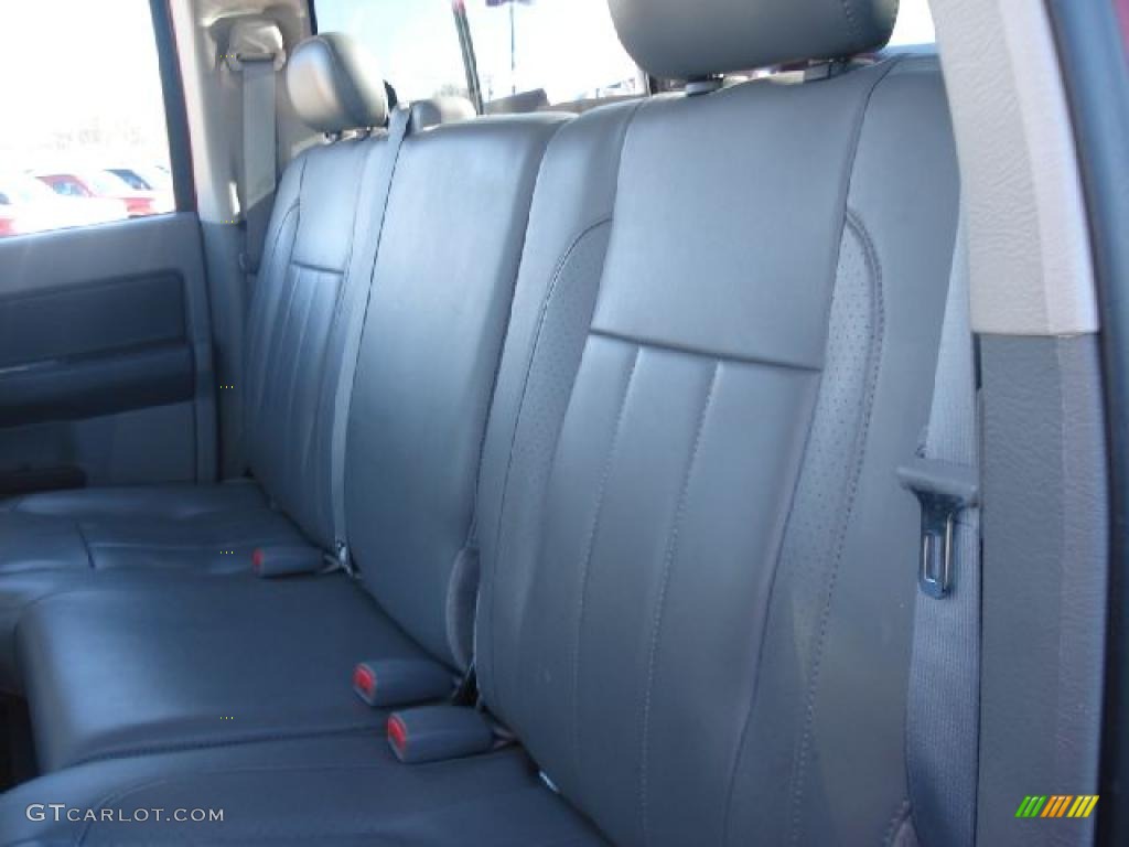 2007 Ram 1500 Laramie Quad Cab 4x4 - Inferno Red Crystal Pearl / Medium Slate Gray photo #12