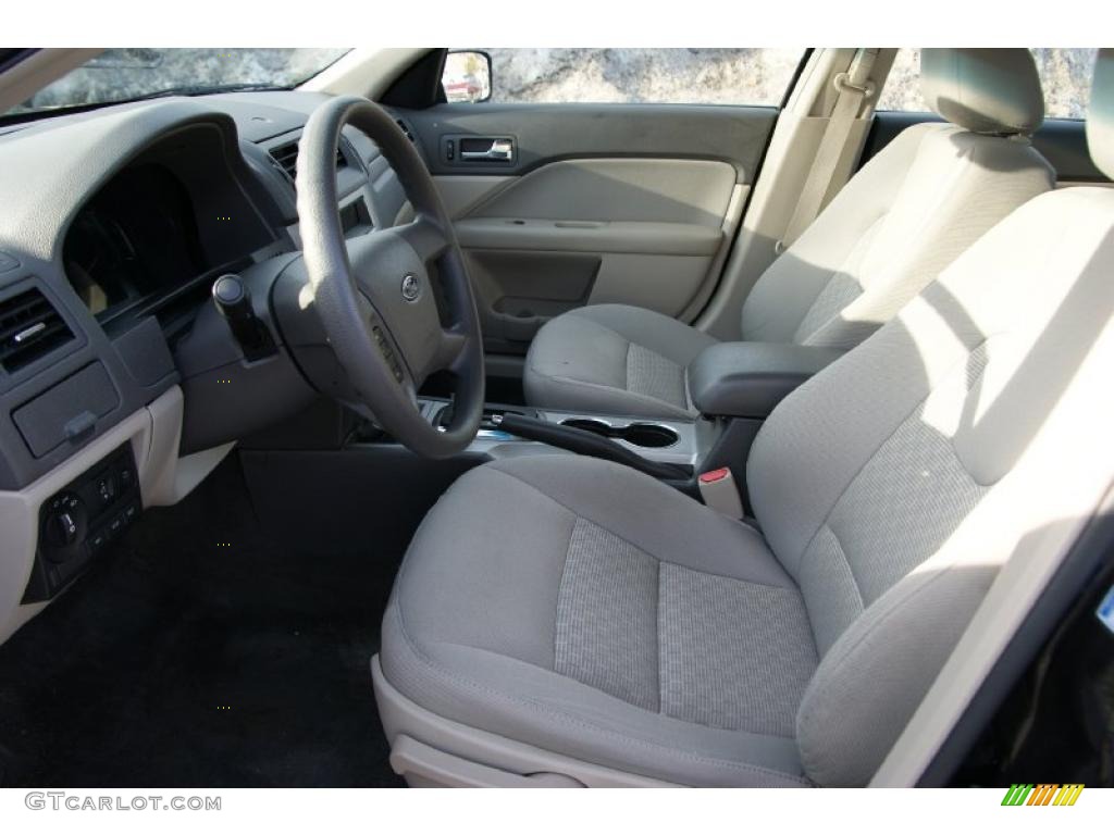 Medium Light Stone Interior 2010 Ford Fusion S Photo #46301521