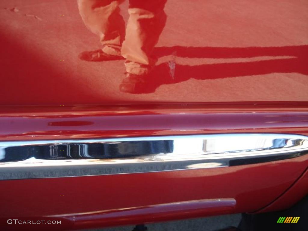 2007 Ram 1500 Laramie Quad Cab 4x4 - Inferno Red Crystal Pearl / Medium Slate Gray photo #36