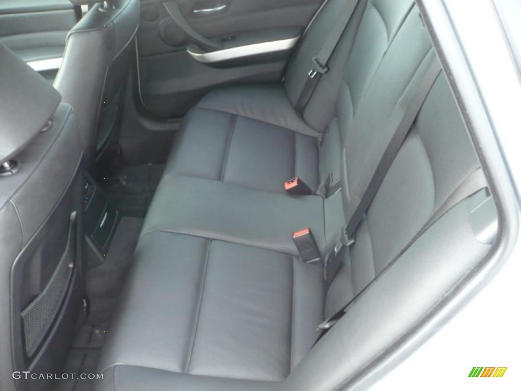 Black Interior 2007 BMW 3 Series 328i Wagon Photo #46301887