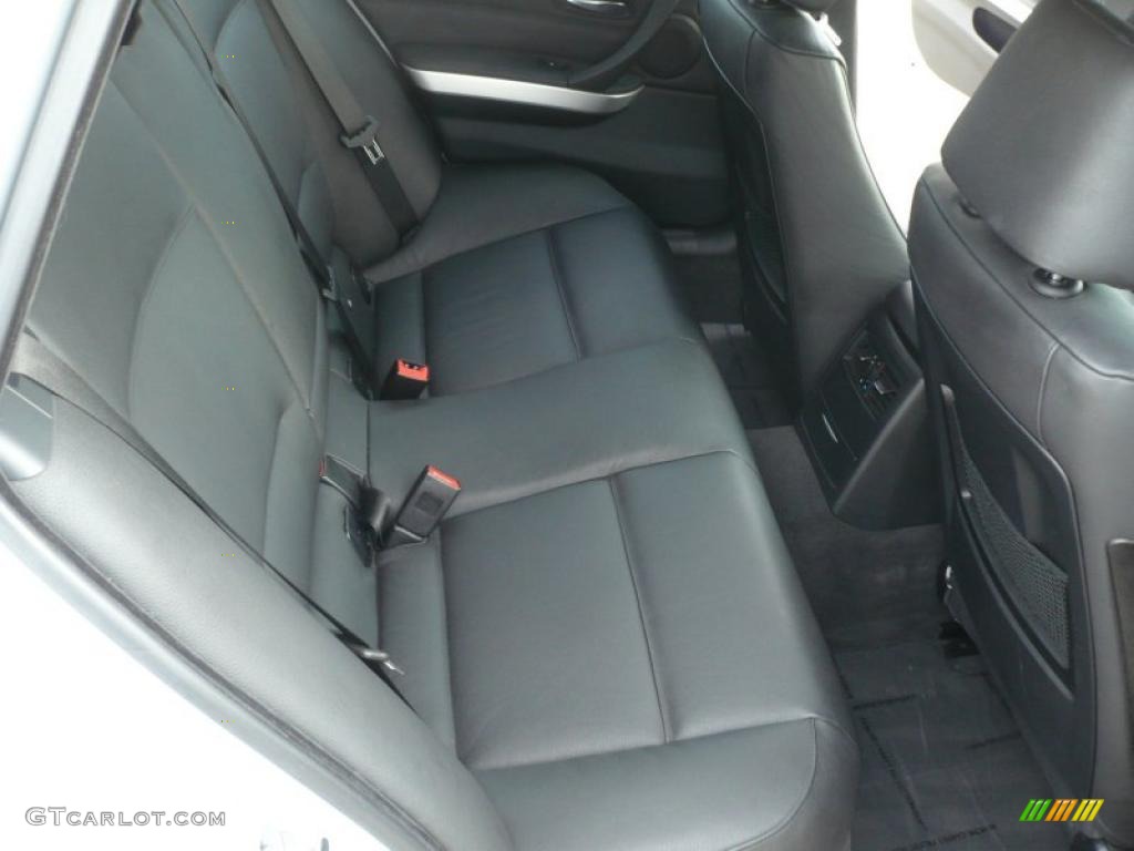 Black Interior 2007 BMW 3 Series 328i Wagon Photo #46301923