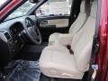 Ebony/Light Cashmere 2011 Chevrolet Colorado LT Extended Cab Interior Color