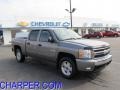 2007 Graystone Metallic Chevrolet Silverado 1500 LT Z71 Crew Cab 4x4  photo #1