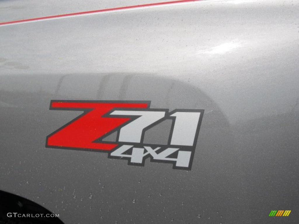2007 Silverado 1500 LT Z71 Crew Cab 4x4 - Graystone Metallic / Ebony Black photo #7