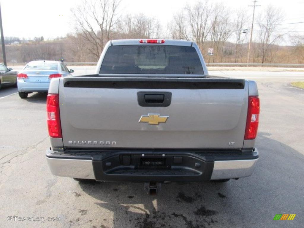 2007 Silverado 1500 LT Z71 Crew Cab 4x4 - Graystone Metallic / Ebony Black photo #8