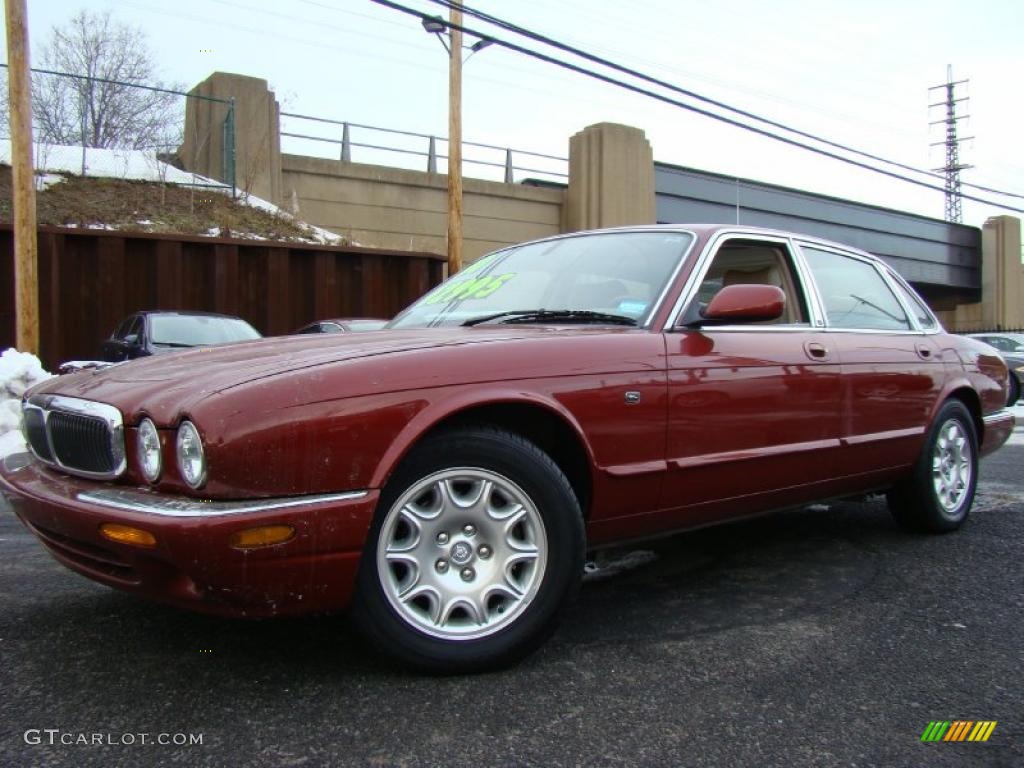 Carnival Red 2000 Jaguar XJ XJ8 Exterior Photo #46302892