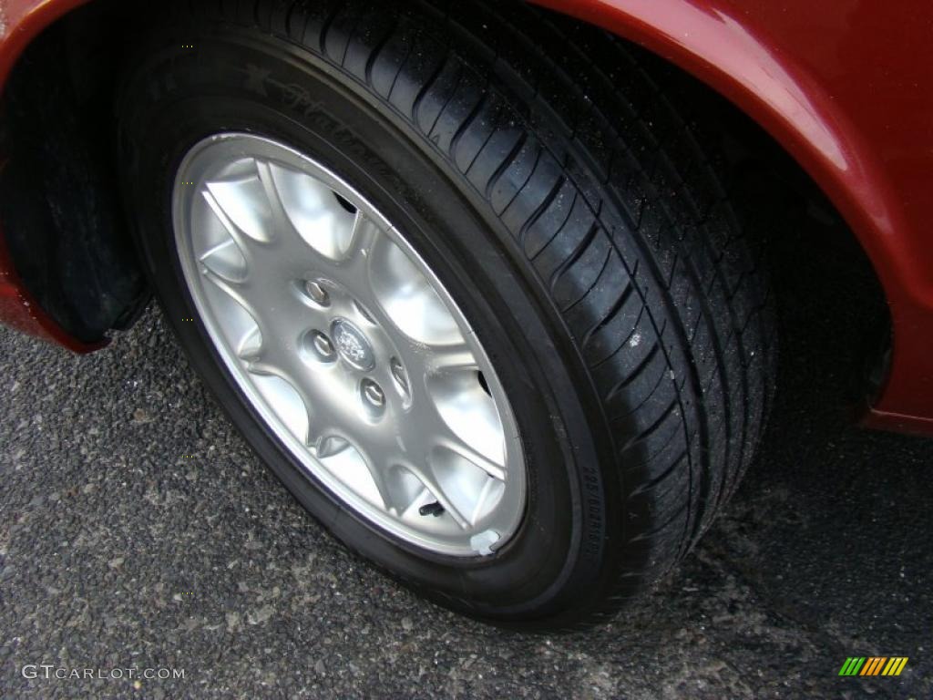 2000 XJ XJ8 - Carnival Red / Oatmeal photo #8