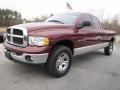 2003 Dark Garnet Red Pearl Dodge Ram 1500 SLT Quad Cab 4x4  photo #3