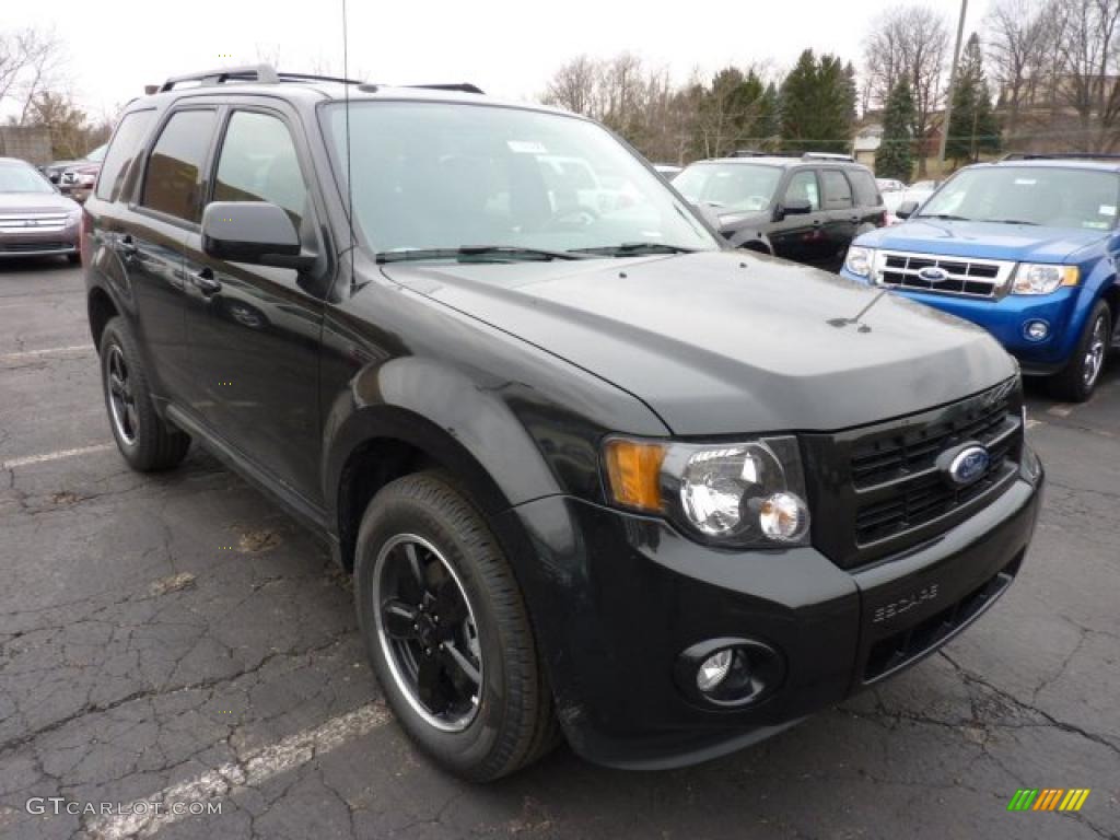 2011 Escape XLT Sport V6 4WD - Tuxedo Black Metallic / Charcoal Black photo #1