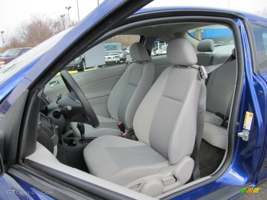 2007 Cobalt LS Coupe - Laser Blue Metallic / Gray photo #11