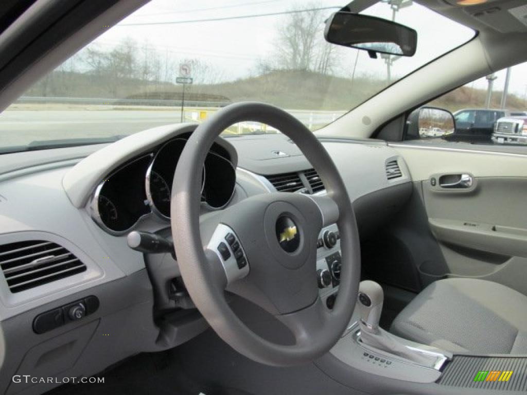 2011 Chevrolet Malibu LS Titanium Steering Wheel Photo #46303864