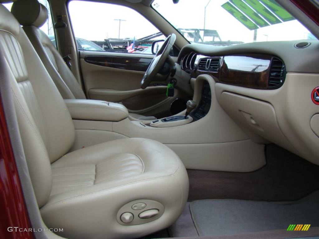 Oatmeal Interior 2000 Jaguar XJ XJ8 Photo #46303936