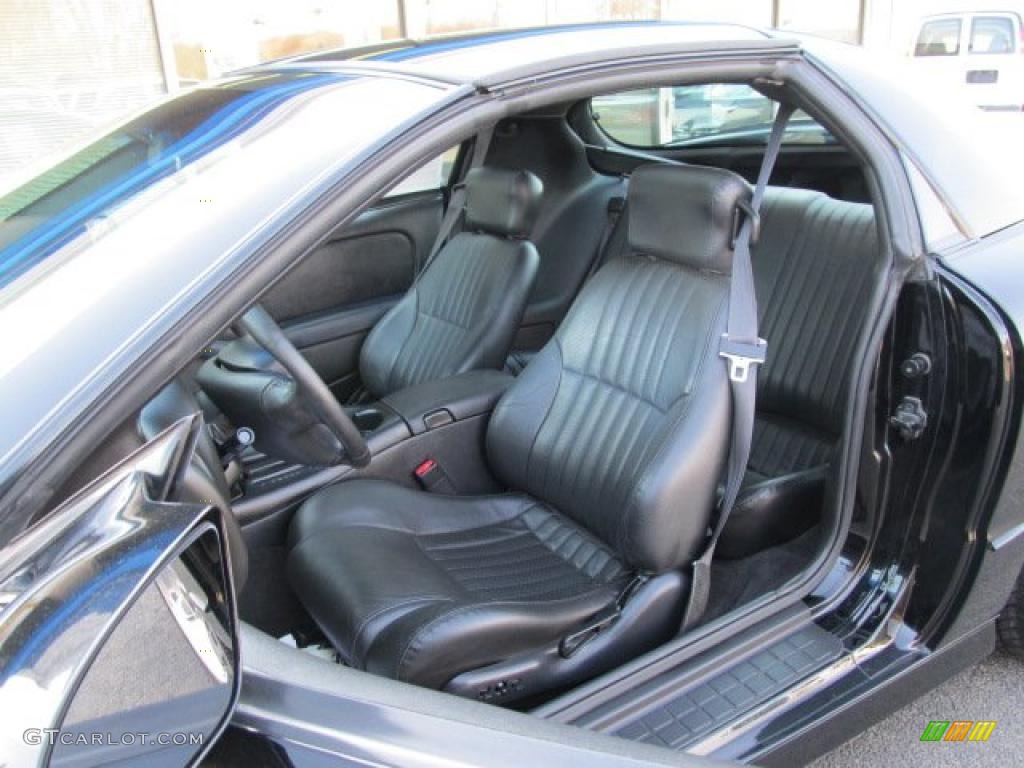Ebony Interior 2000 Pontiac Firebird Trans Am WS-6 Coupe Photo #46304224