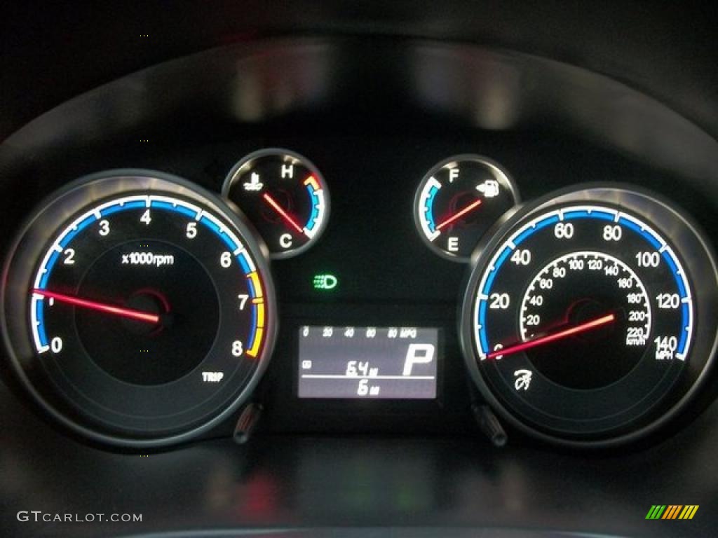 2011 Suzuki SX4 Crossover Touring AWD Gauges Photo #46305139