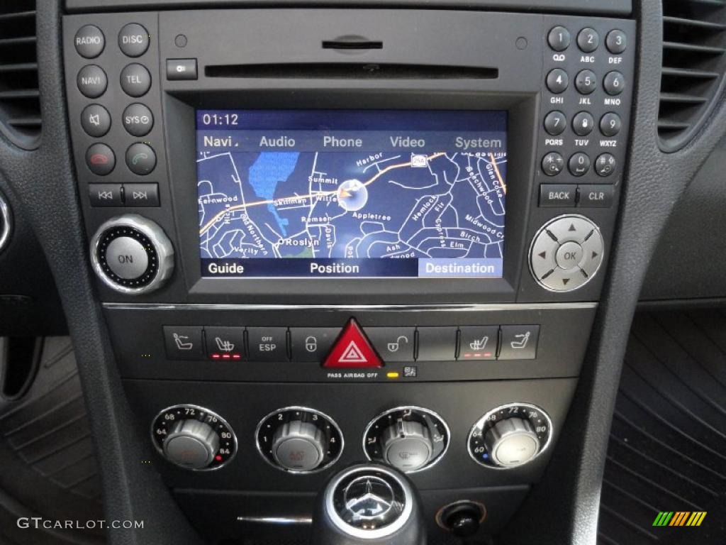 2009 Mercedes-Benz SLK 300 Roadster Navigation Photos